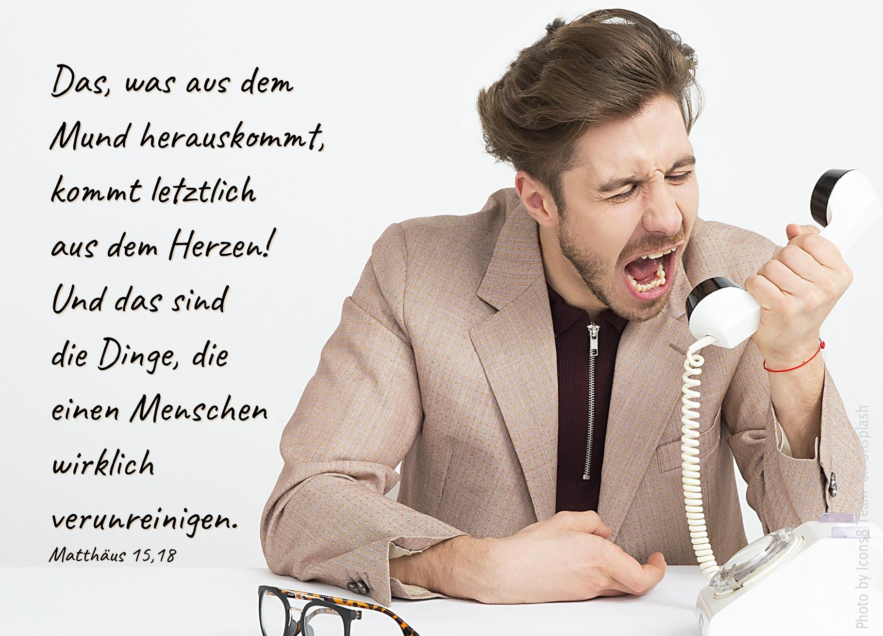 alt="mann_schreit_ins_telefon_erwartet_bibelhoerbuch_heiligkeit"