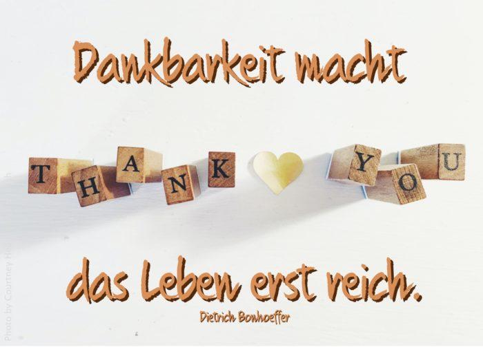 Buchstabenwürfel bilden Thank You